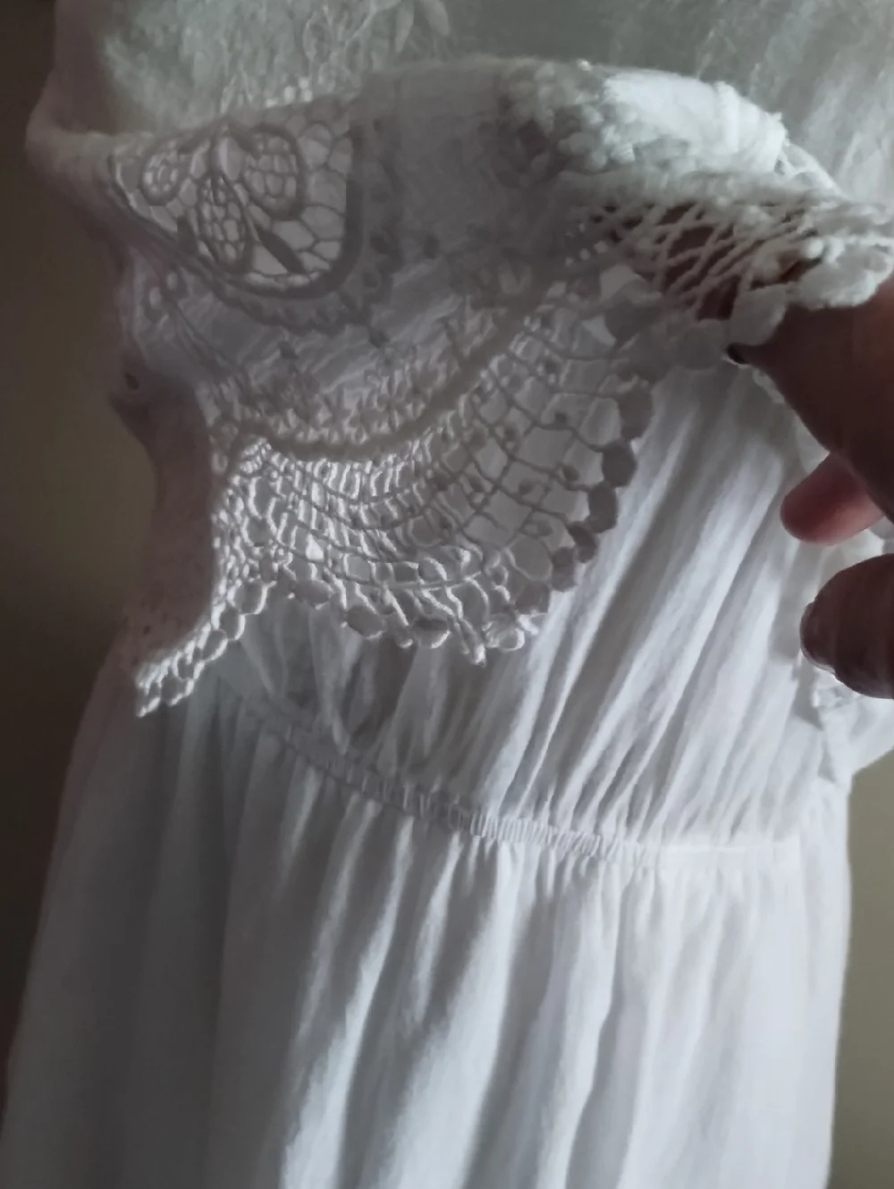 Lace Overlay Sundress M - Picture 3 of 5